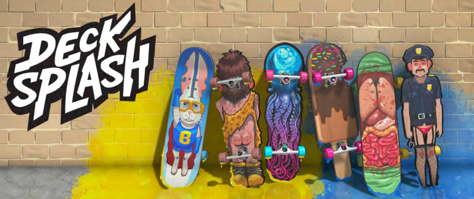 Bossa Studios - Deck Splash skateboards